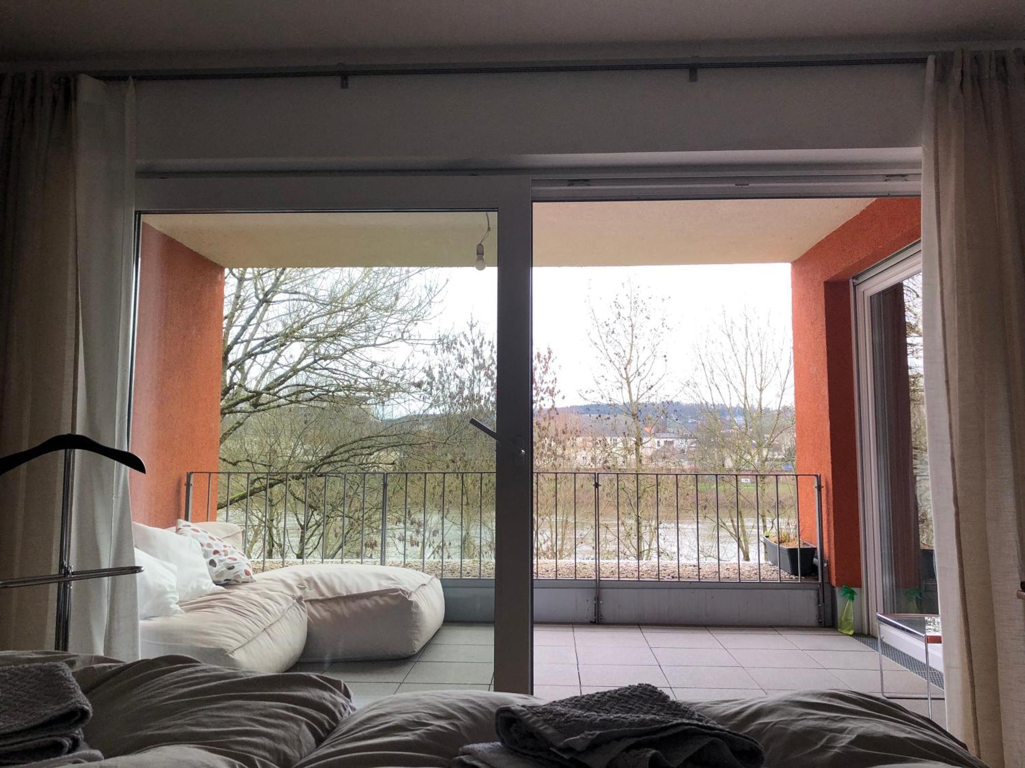 Schickes Apartment Mit Moselblick Трір Екстер'єр фото